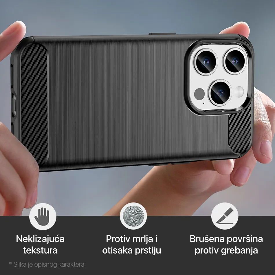 Maska Defender Safeguard za Xiaomi Redmi Note 13 Pro 4G (EU) crna