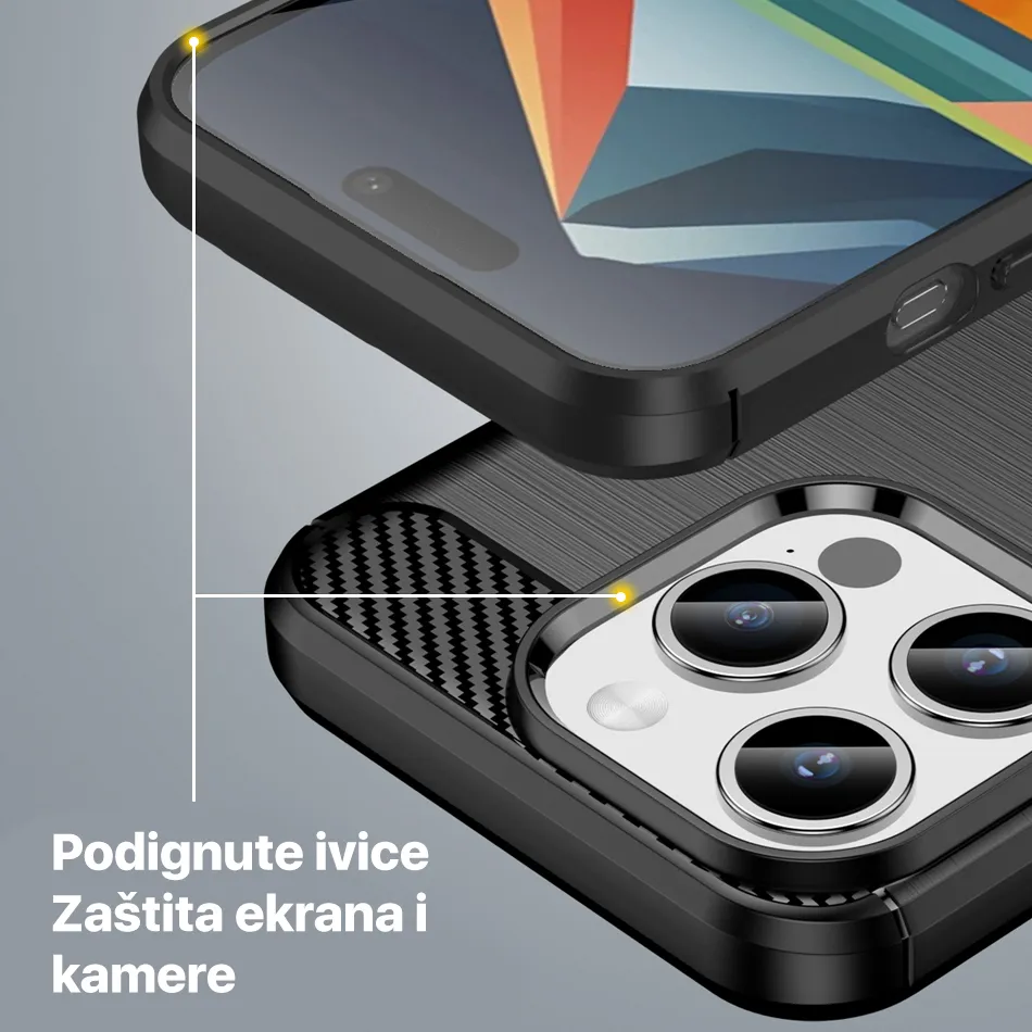 Maska Defender Safeguard za Xiaomi Redmi Note 13 Pro 4G (EU) crna