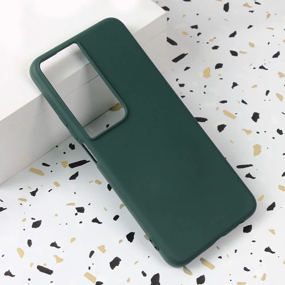 Maska Shell Velvet za Honor X7b tamno zelena
