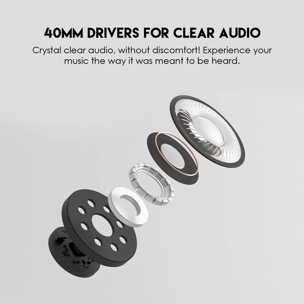 Bluetooth slusalice Fantech GO Air WH02 sive