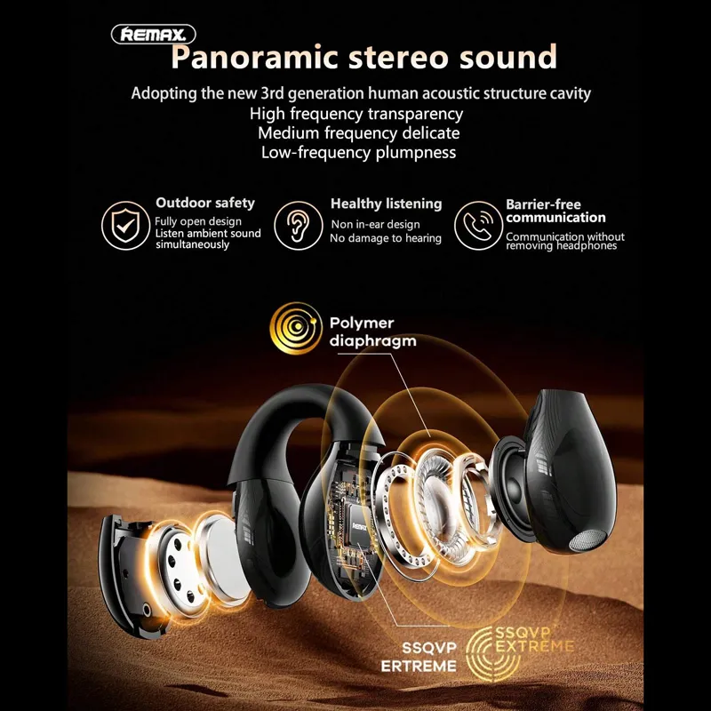 Bluetooth slusalice REMAX Enchanter Series CozyBuds W11 crne
