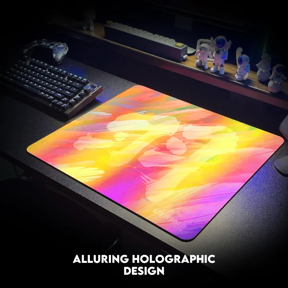 Podloga za mis Fantech MST491P Holographic Strikepad PRO crvena
