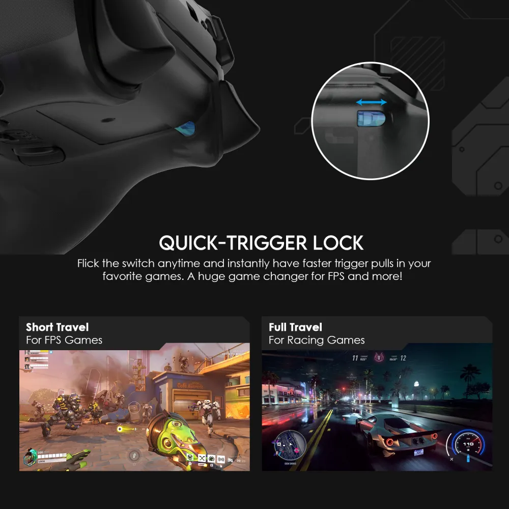 Joypad wireless Fantech WGP15 EOS PRO multiplatform RGB crni