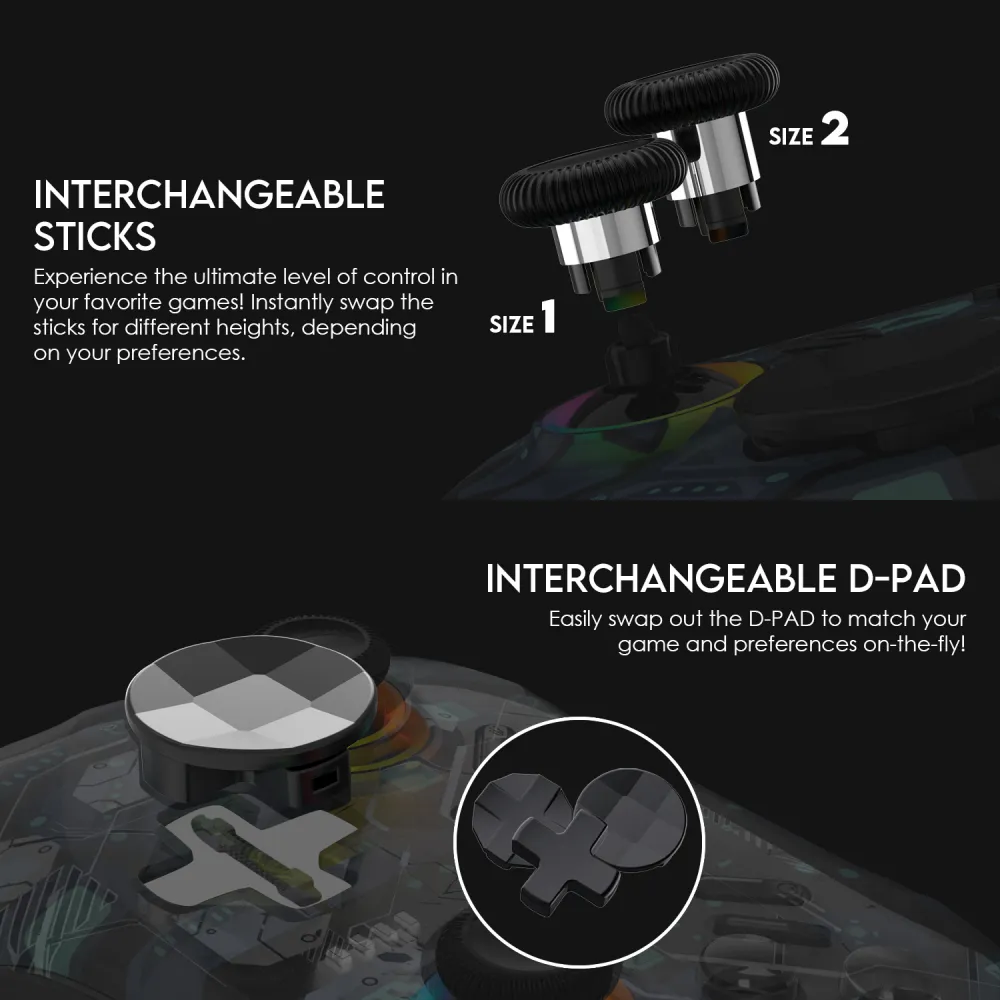 Joypad wireless Fantech WGP15 EOS PRO multiplatform RGB plavi