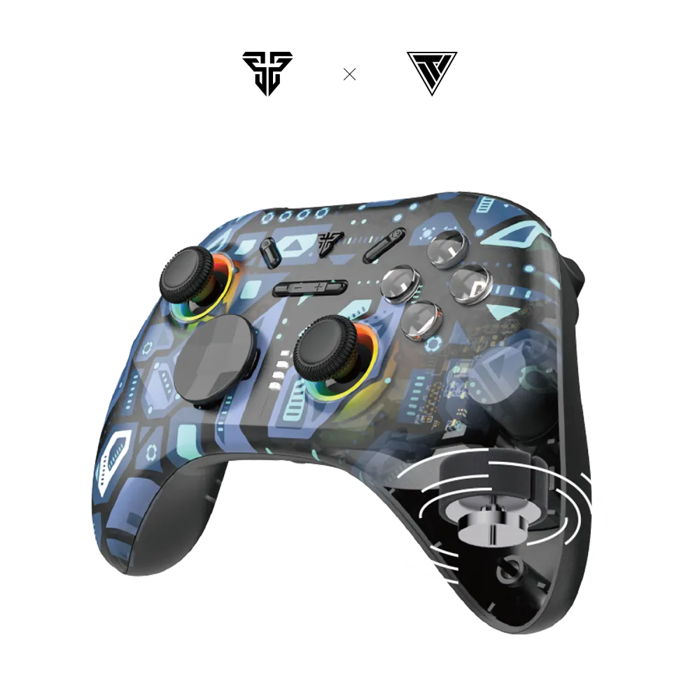 Joypad wireless Fantech WGP15 EOS PRO multiplatform RGB plavi