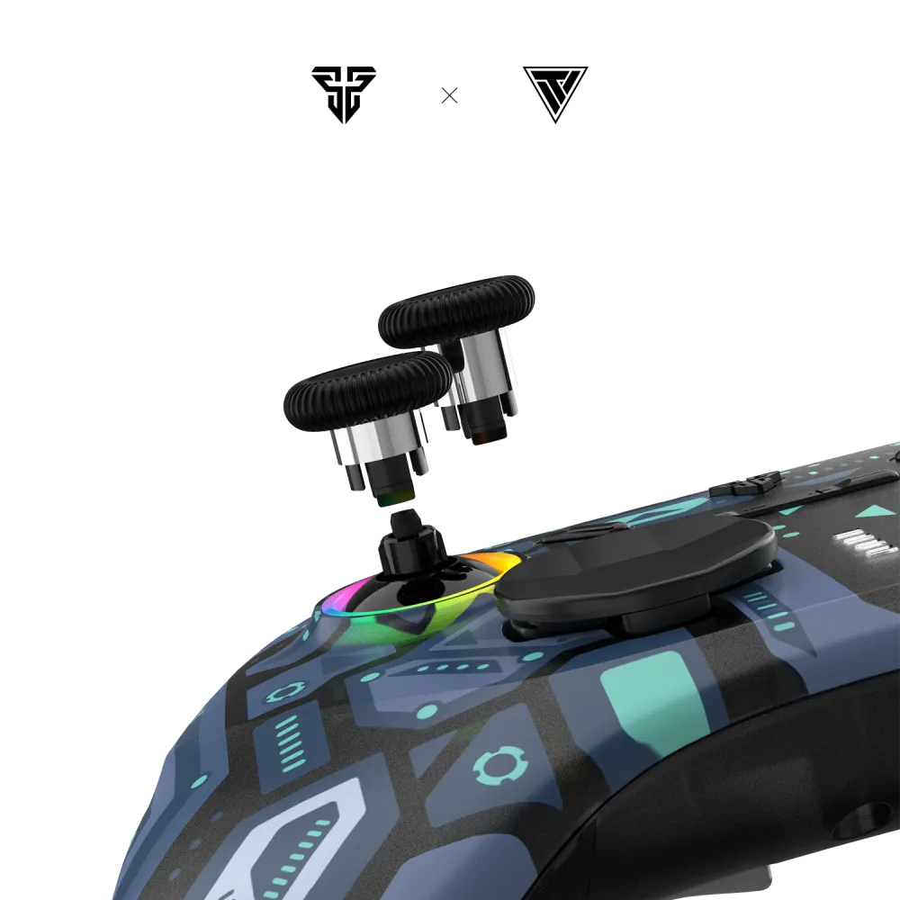 Joypad wireless Fantech WGP15 EOS PRO multiplatform RGB plavi