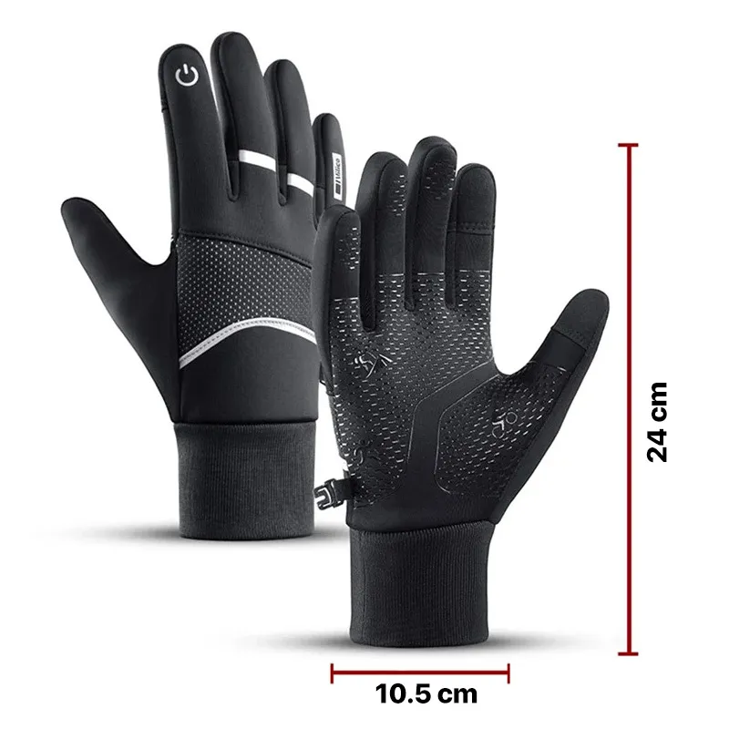 Rukavice za touch screen Vilico crne L