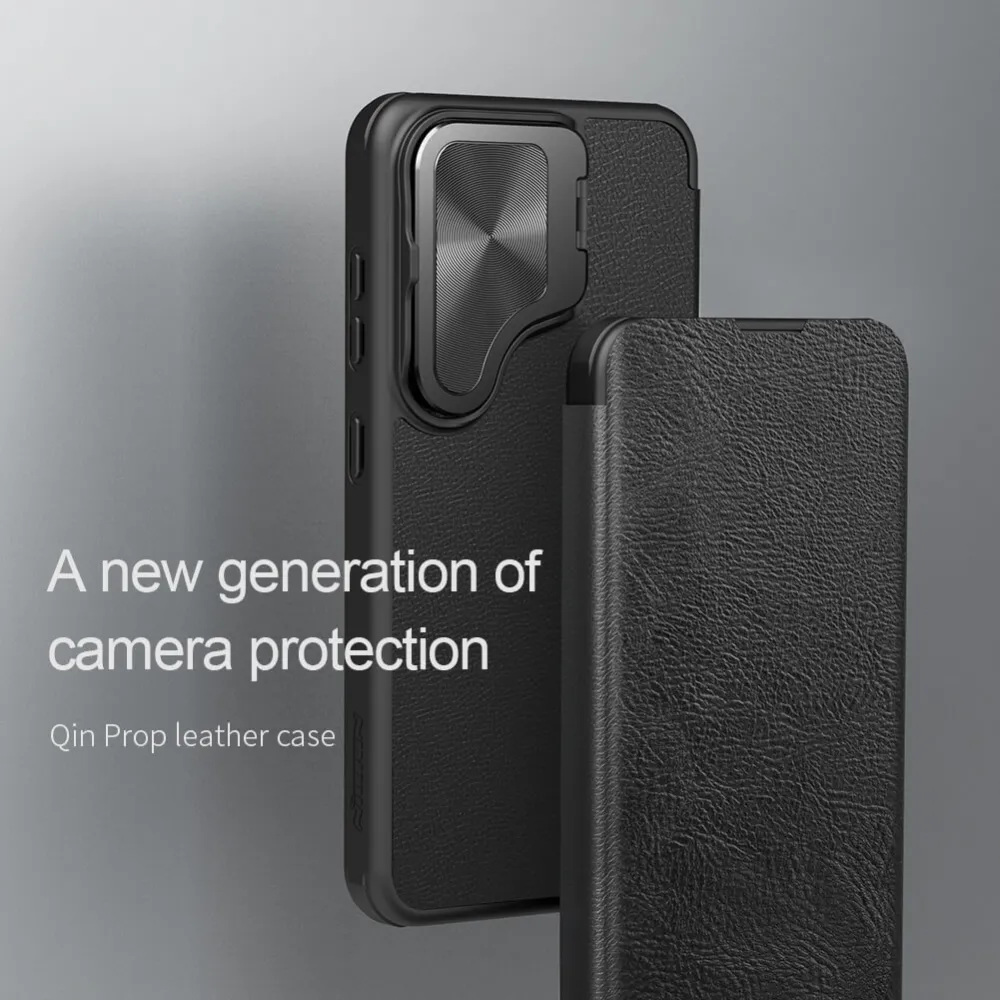 Maska Nillkin Qin Prop za Samsung S926B Galaxy S24 Plus crna