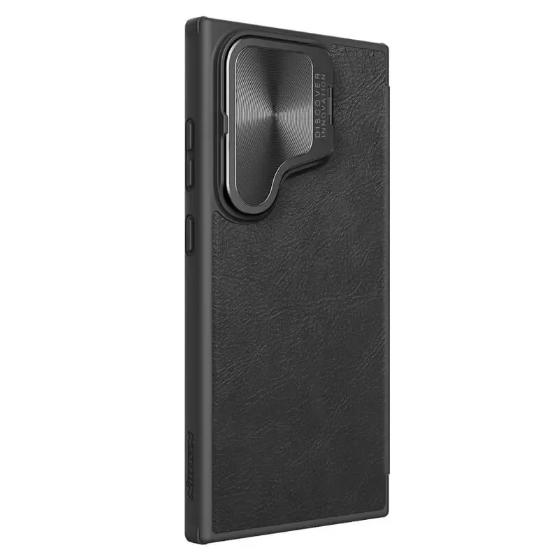 Maska Nillkin Qin Prop za Samsung S928B Galaxy S24 Ultra crna
