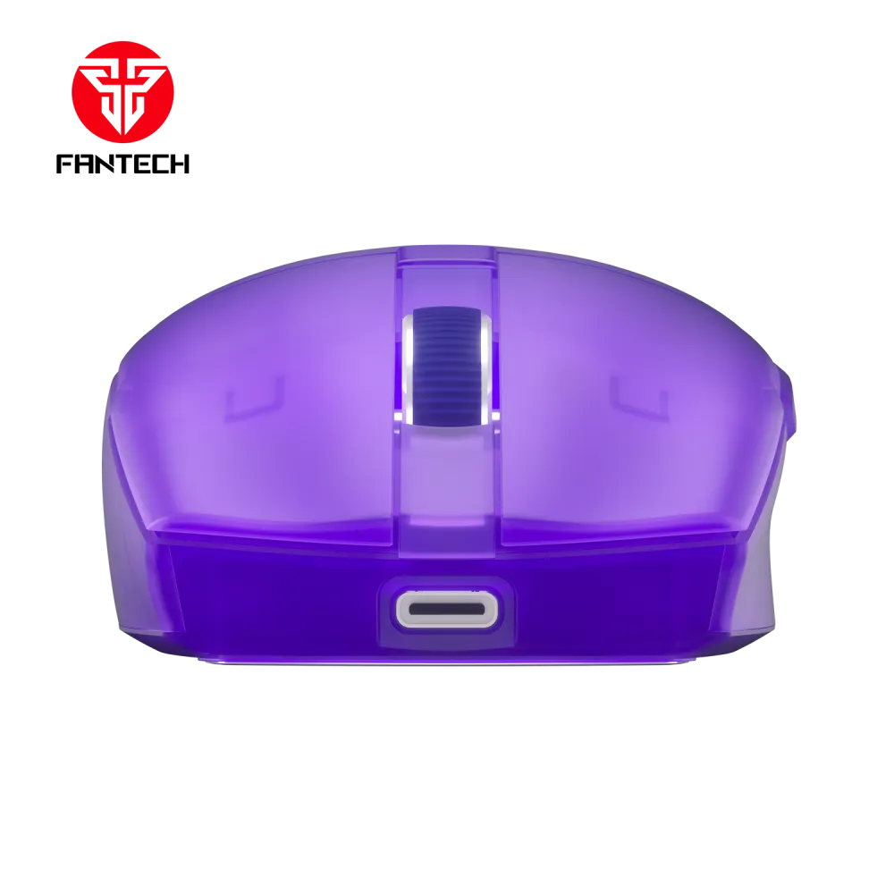 Mis Wireless Gaming Fantech XD7 Aria ljubicasti sa podlogom Fantech MP353 Agile ljubicasta