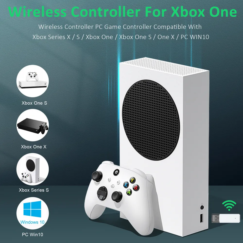 Joypad WIFI kontroler za XBOX One, XBOX X series, PC Windows, PS 3 crni