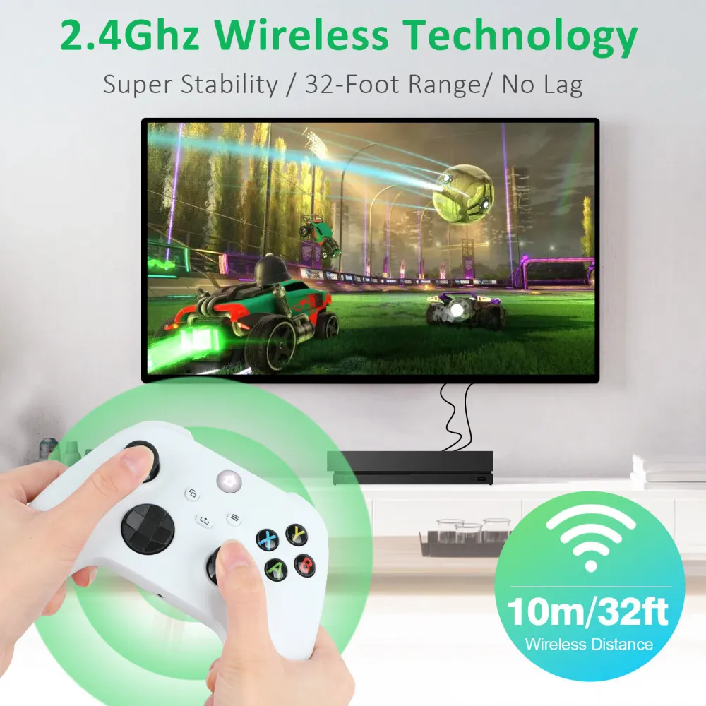 Joypad WIFI kontroler za XBOX One, XBOX X series, PC Windows, PS 3 zeleni