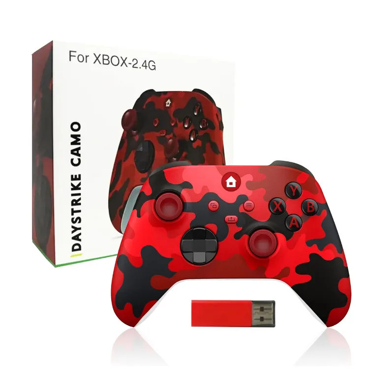 Joypad WIFI kontroler za XBOX One, XBOX X series, PC Windows, PS 3 army crvena
