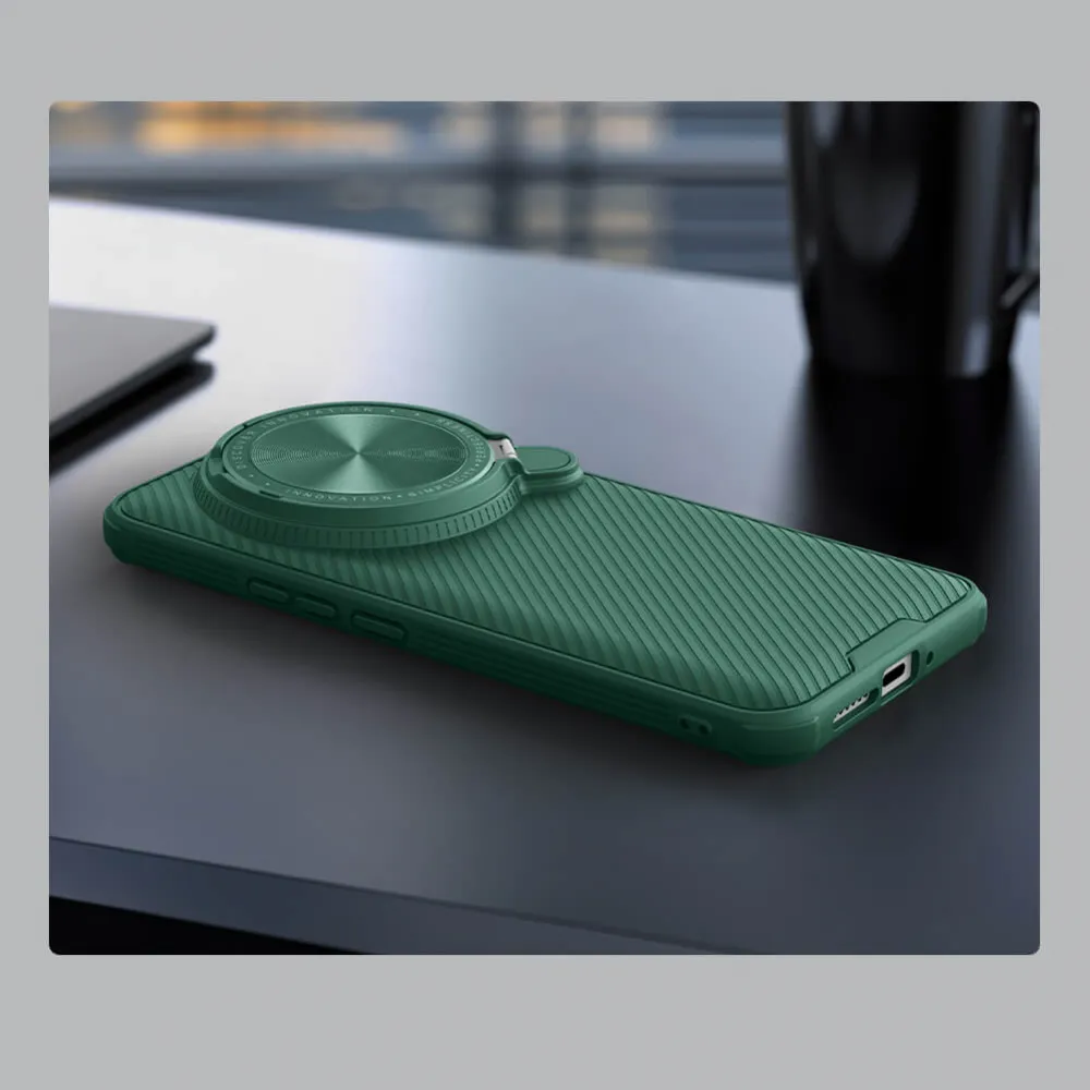 Maska Nillkin CamShield Prop za Xiaomi 14 Ultra zelena