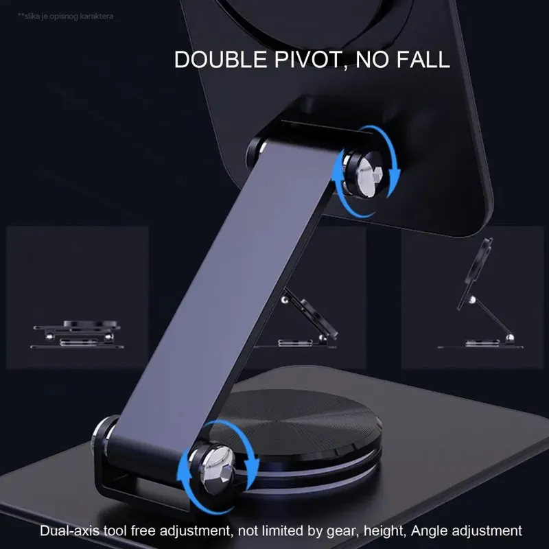 Kucni punjac Wireless 15W rotirajuci beli