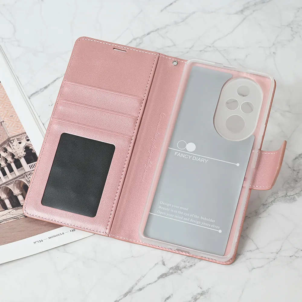 Maska Hanman Canvas ORG za Honor 200 Pro roze
