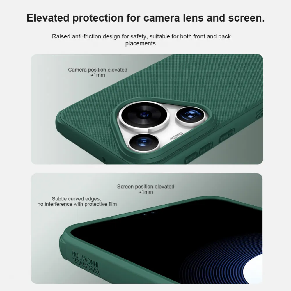 Maska Nillkin Scrub Pro za Huawei Pura 70 crna