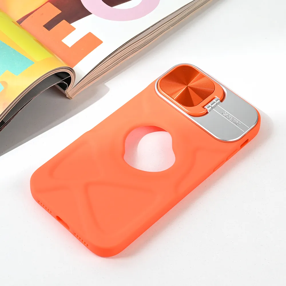 Maska Magsafe Lens holder za iPhone 11 6.1 narandzasta