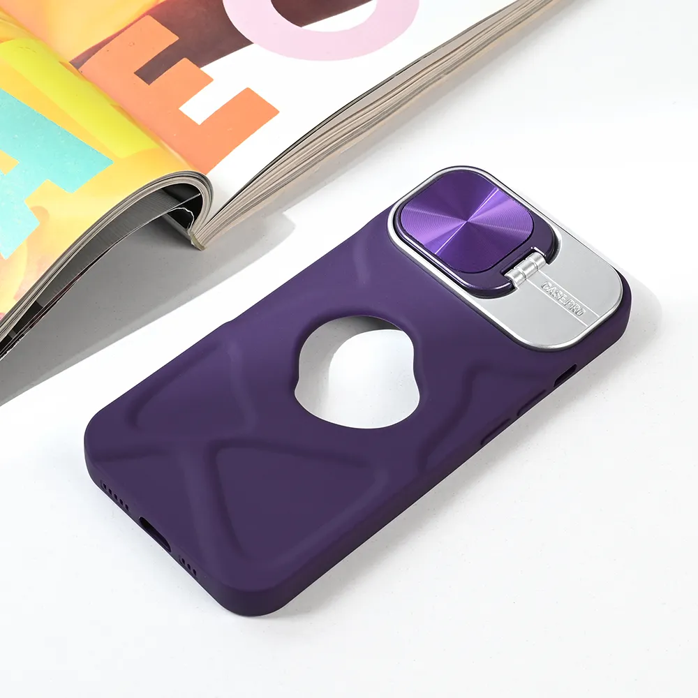 Maska Magsafe Lens holder za iPhone 13 6.1 ljubicasta