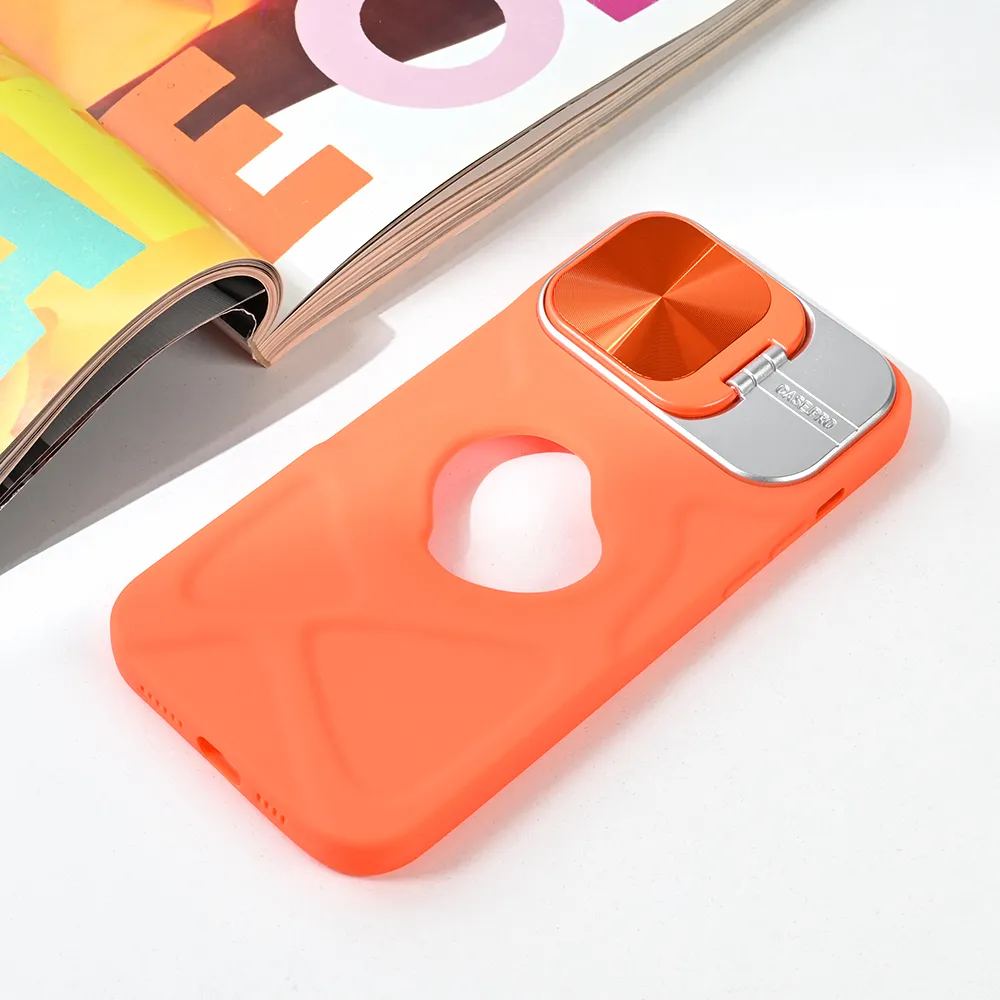 Maska Magsafe Lens holder za iPhone 13 Pro Max 6.7 narandzasta