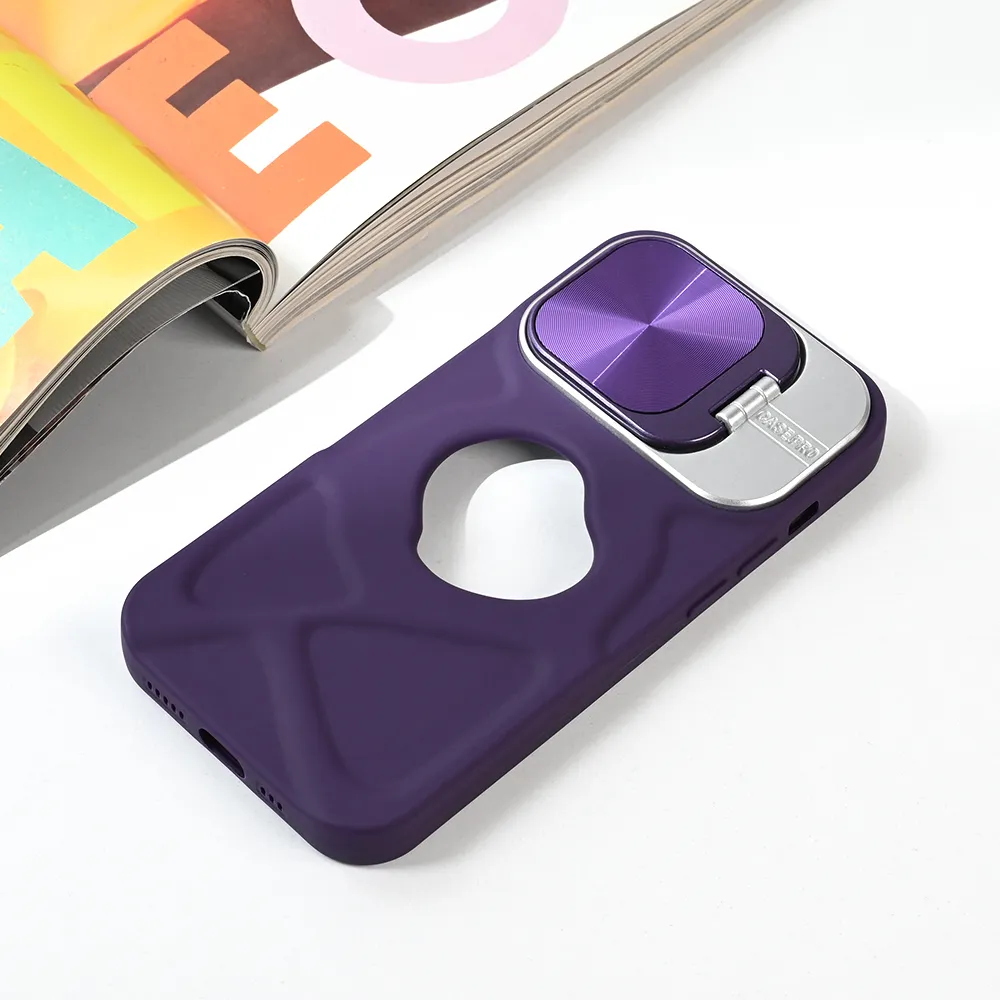 Maska Magsafe Lens holder za iPhone 14 Pro 6.1 ljubicasta
