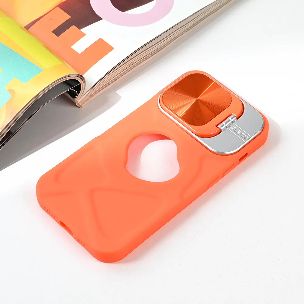 Maska Magsafe Lens holder za iPhone 14 Pro 6.1 narandzasta