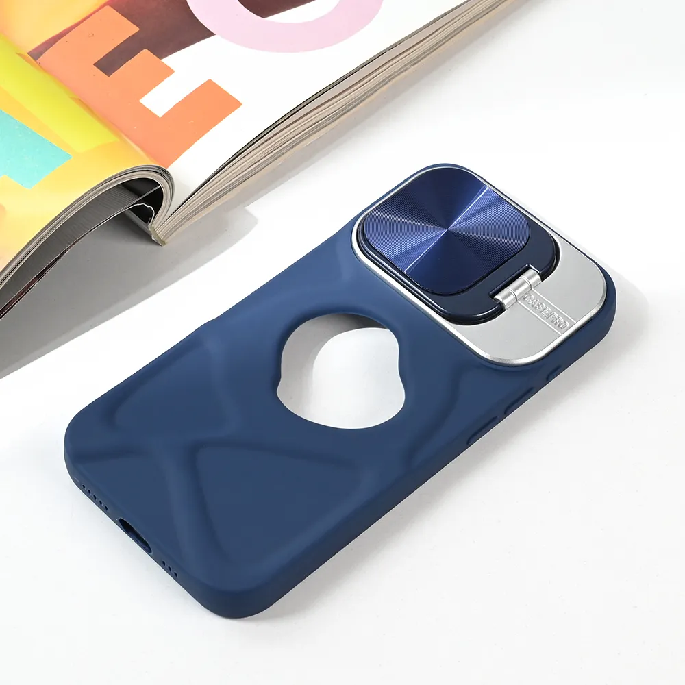 Maska Magsafe Lens holder za iPhone 15 Pro 6.1 plava