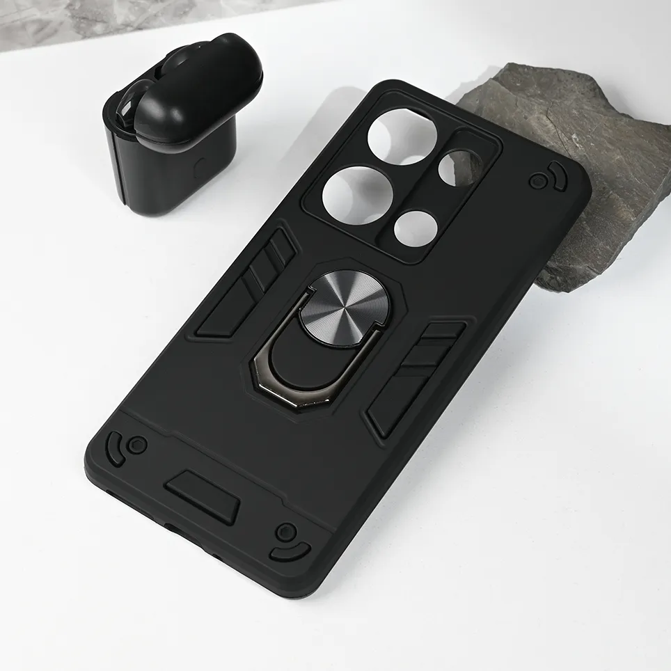 Maska Hard Ring za Xiaomi Redmi Note 13 Pro 4G (EU) crna