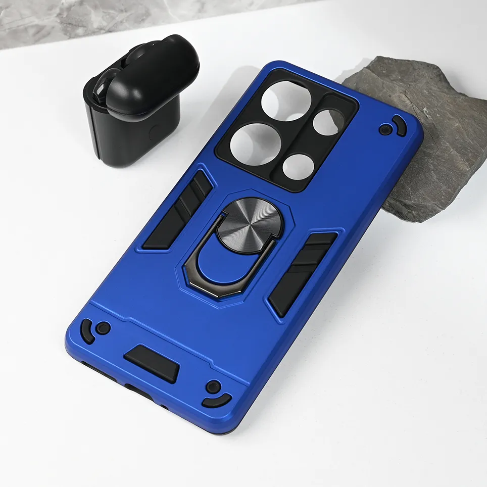 Maska Hard Ring za Xiaomi Redmi Note 13 Pro 4G (EU) plava