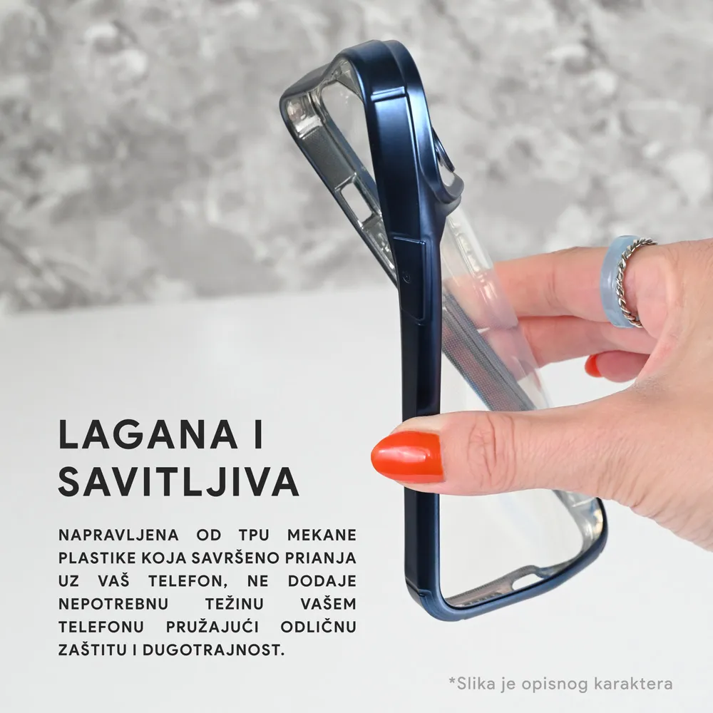Maska Bracket za iPhone 15 Pro 6.1 crna