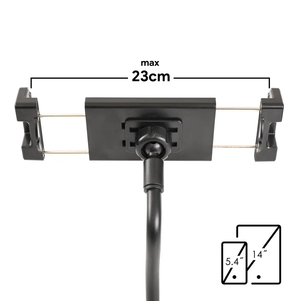 Auto stalak za tablet LP-3C (do 14 inch) crni