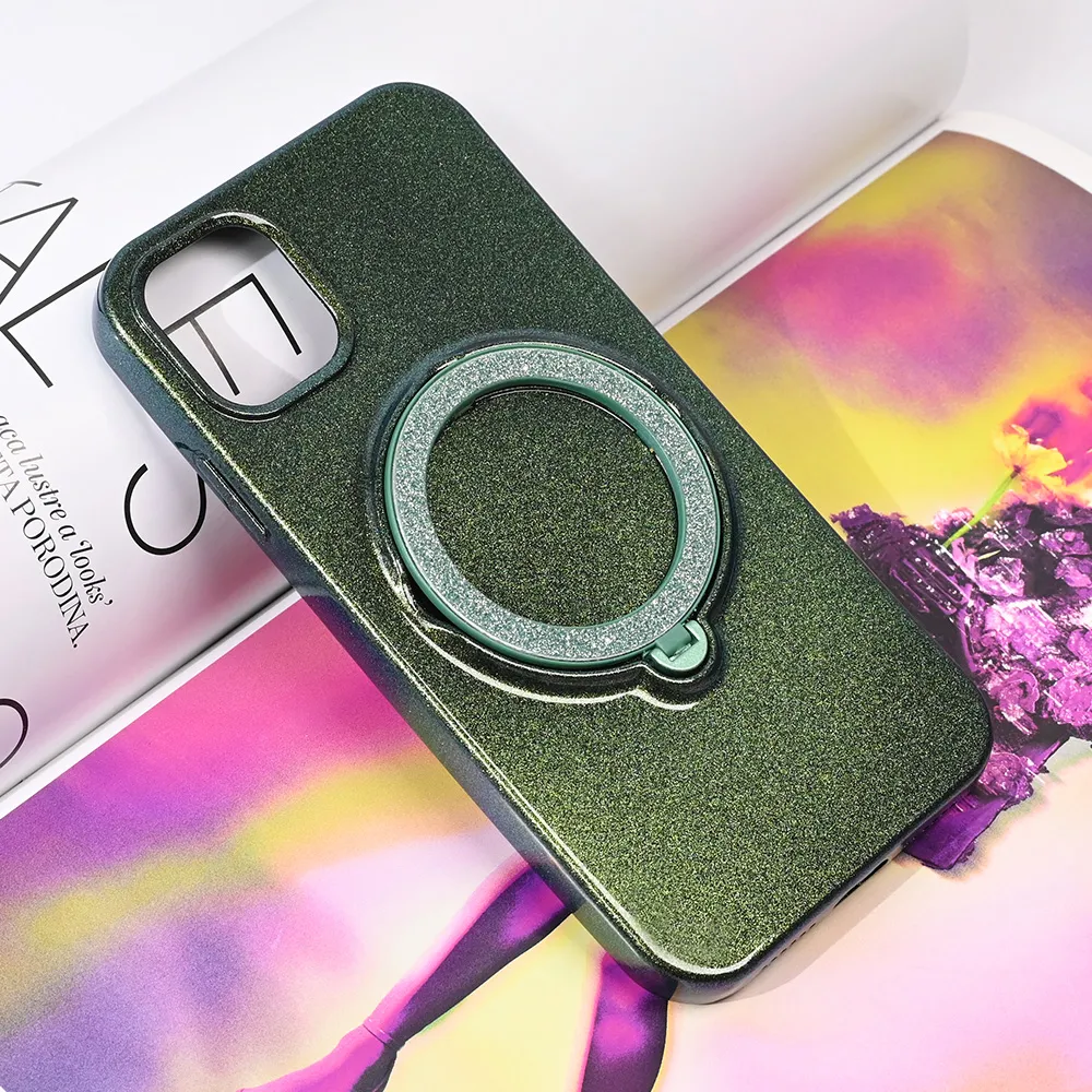 Maska Magsafe Ring za iPhone 11 Pro 5.8 zelena