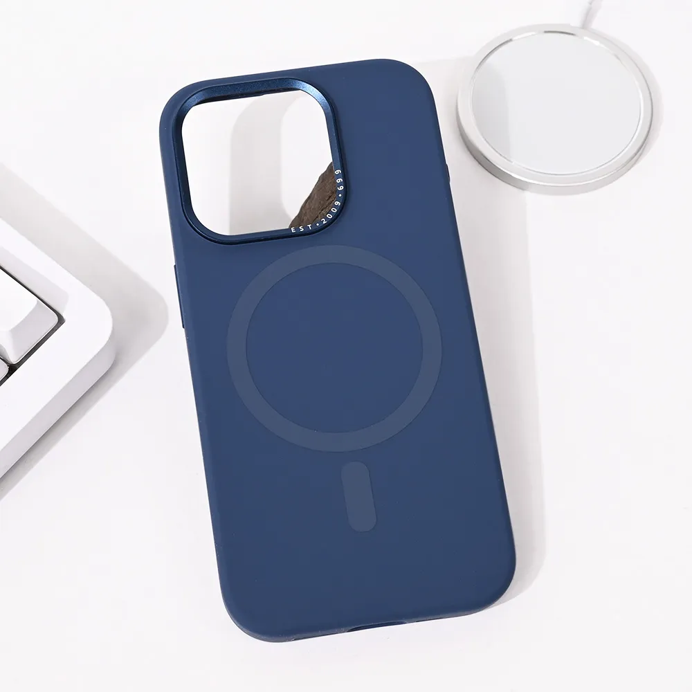 Maska Magsafe Pure Plus za iPhone 15 Pro 6.1 plava