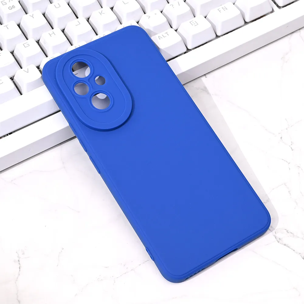 Maska Silikon Pro Camera za Honor 200 plava