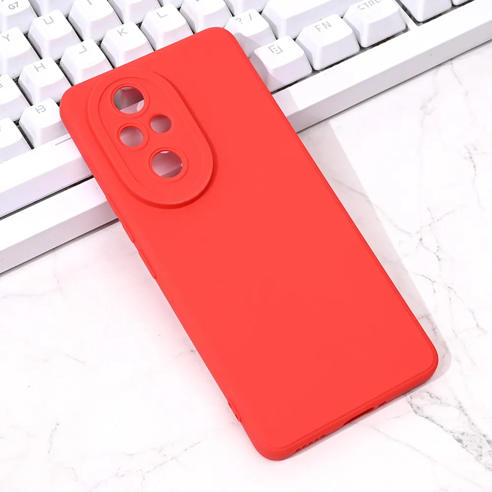 Maska Silikon Pro Camera za Honor 200 Pro crvena