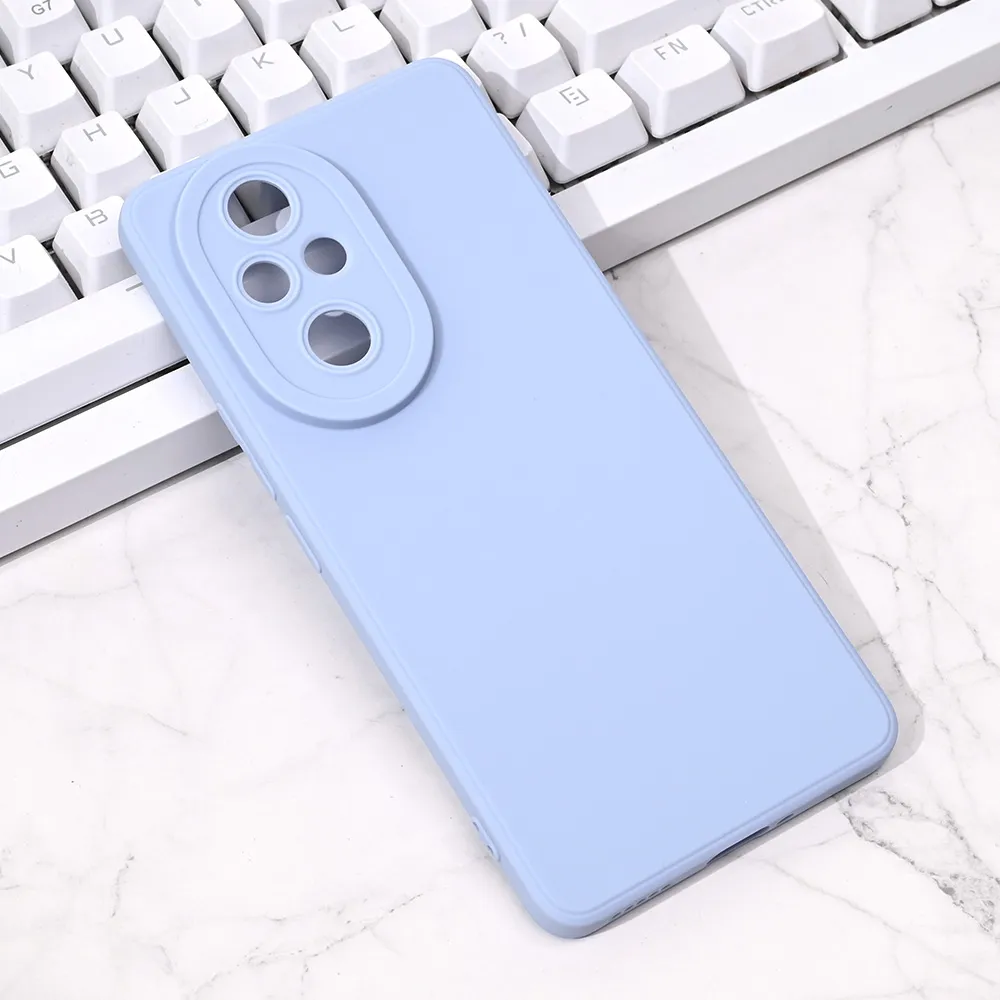 Maska Silikon Pro Camera za Honor 200 Pro svetlo plava