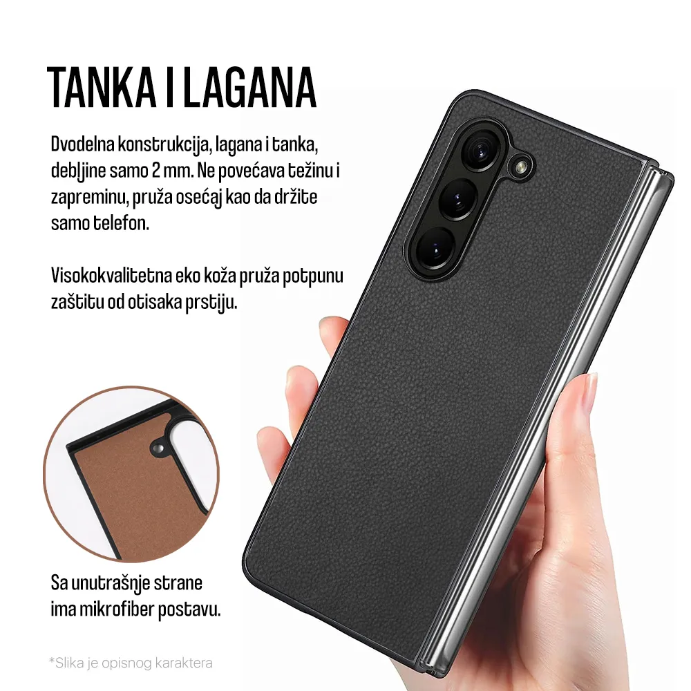 Maska Folding Case za Samsung F956B Galaxy Z Fold 6 5G krem