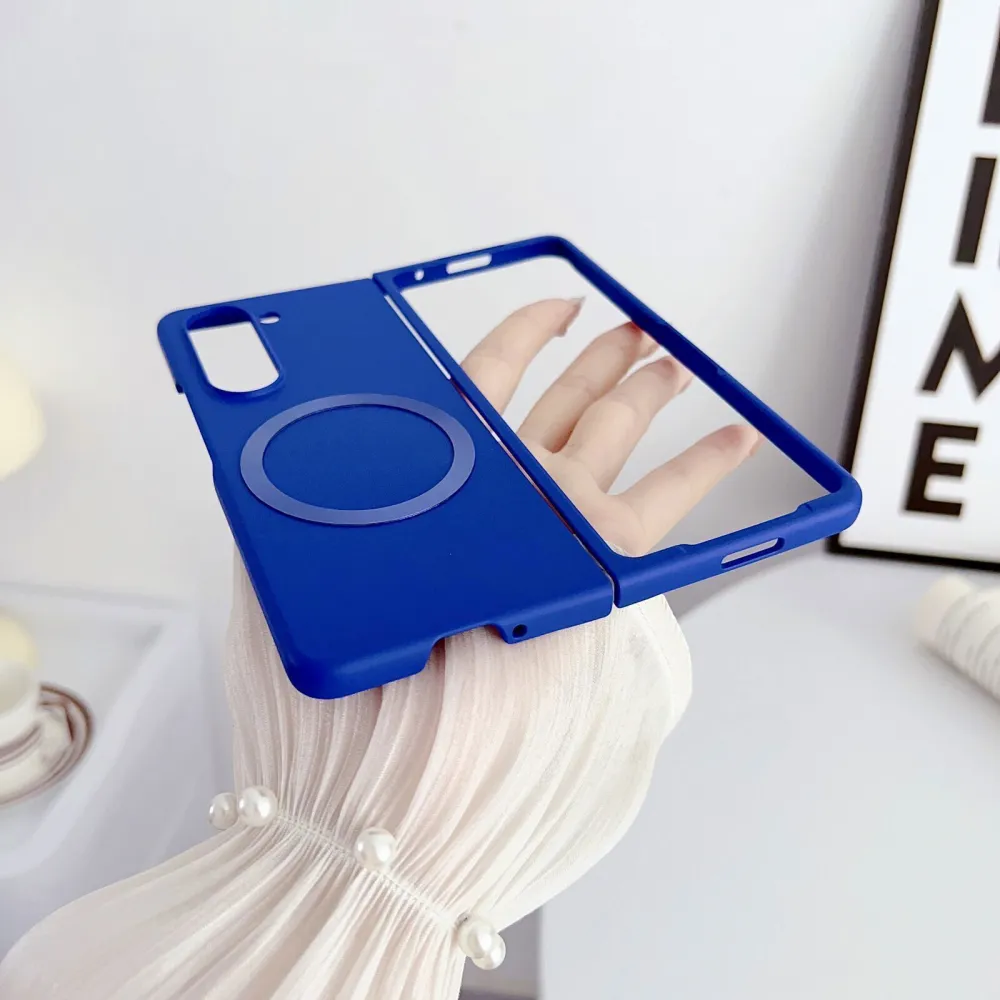 Maska Magsafe Magnetic Shockproof za Samsung F956B Galaxy Z Fold 6 5G plava