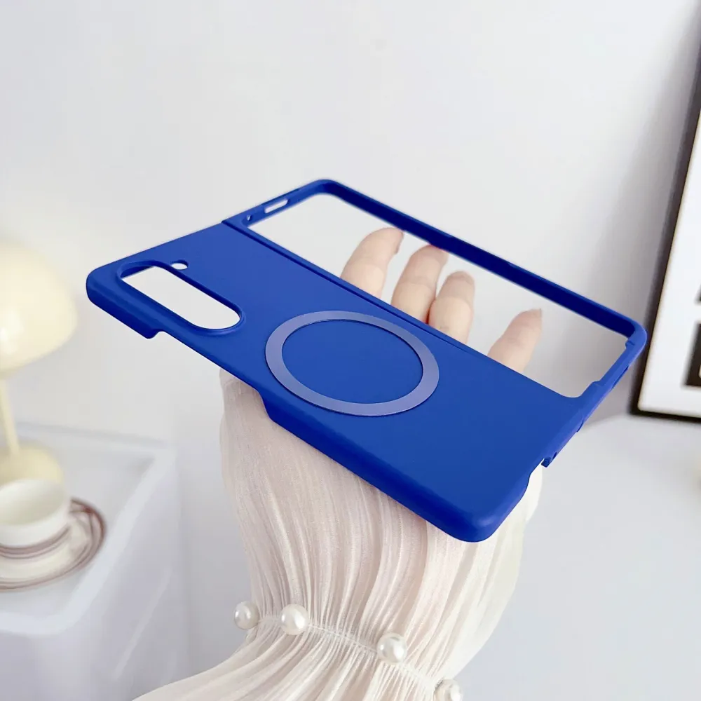 Maska Magsafe Magnetic Shockproof za Samsung F956B Galaxy Z Fold 6 5G plava