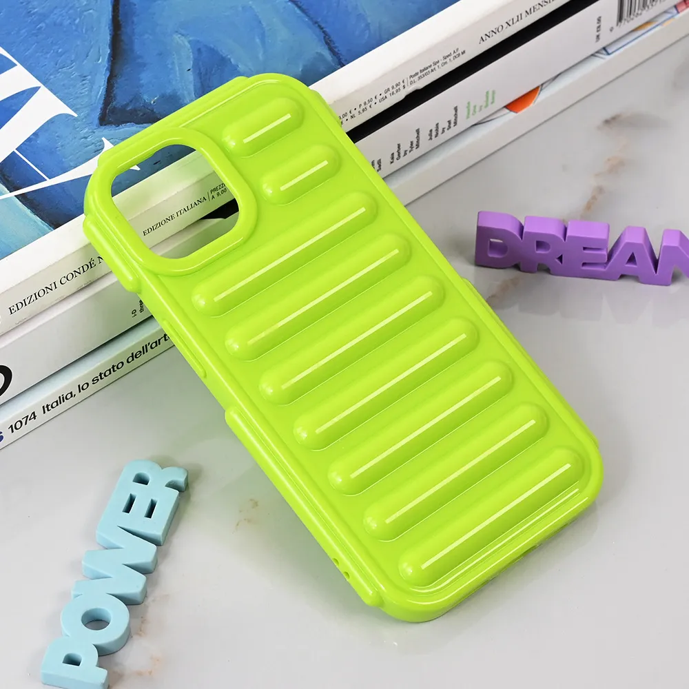 Maska Color Rib za iPhone 15 6.1 zelena