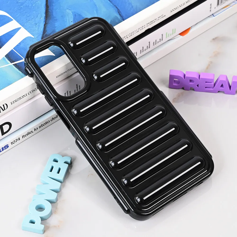 Maska Color Rib za Samsung A156B Galaxy A15 5G crna