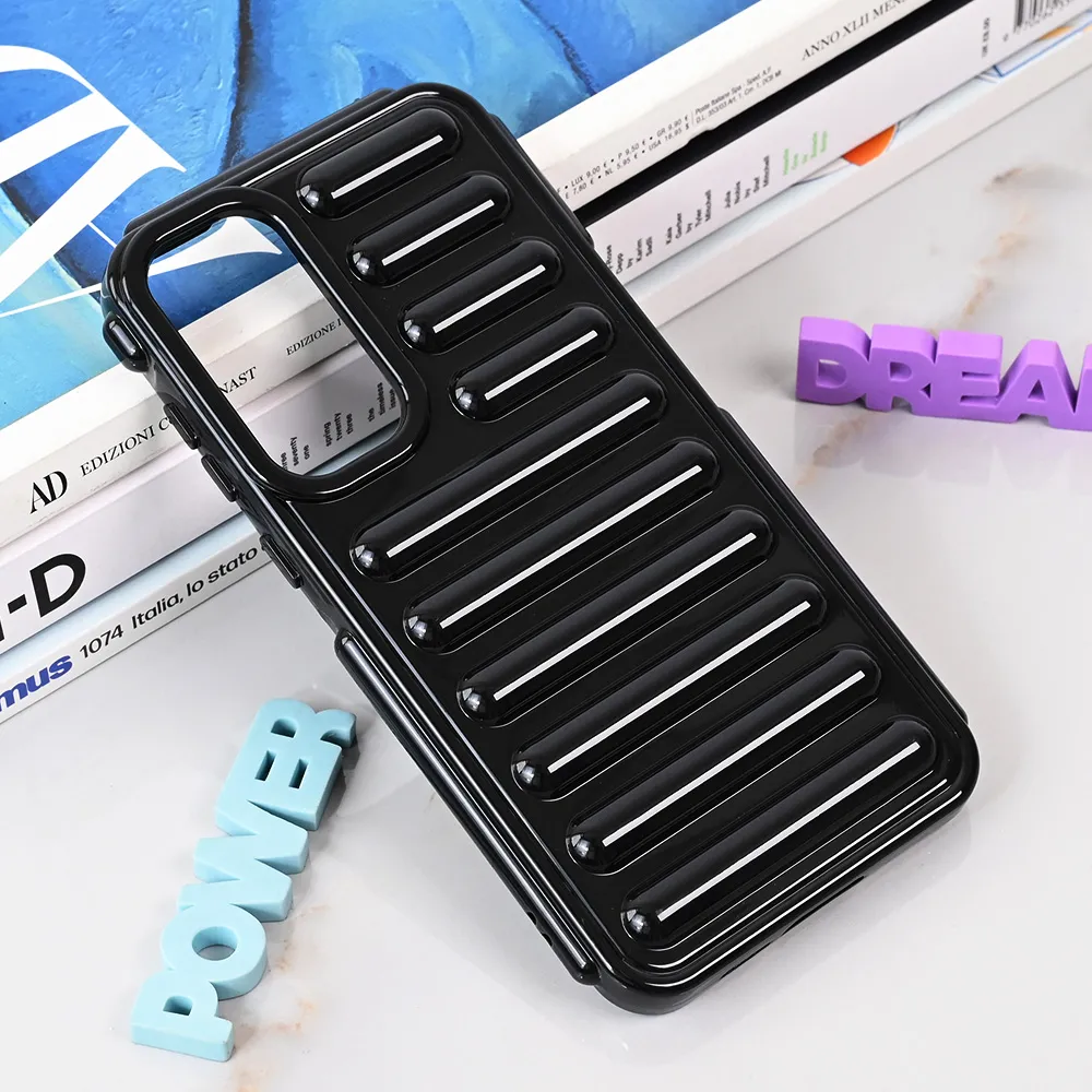 Maska Color Rib za Samsung A356B Galaxy A35 5G crna