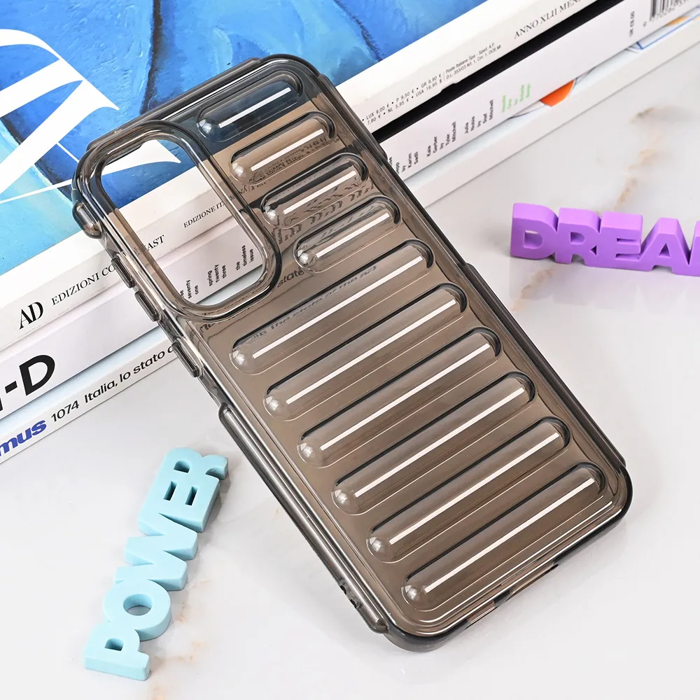Maska Color Rib za Samsung A356B Galaxy A35 5G siva