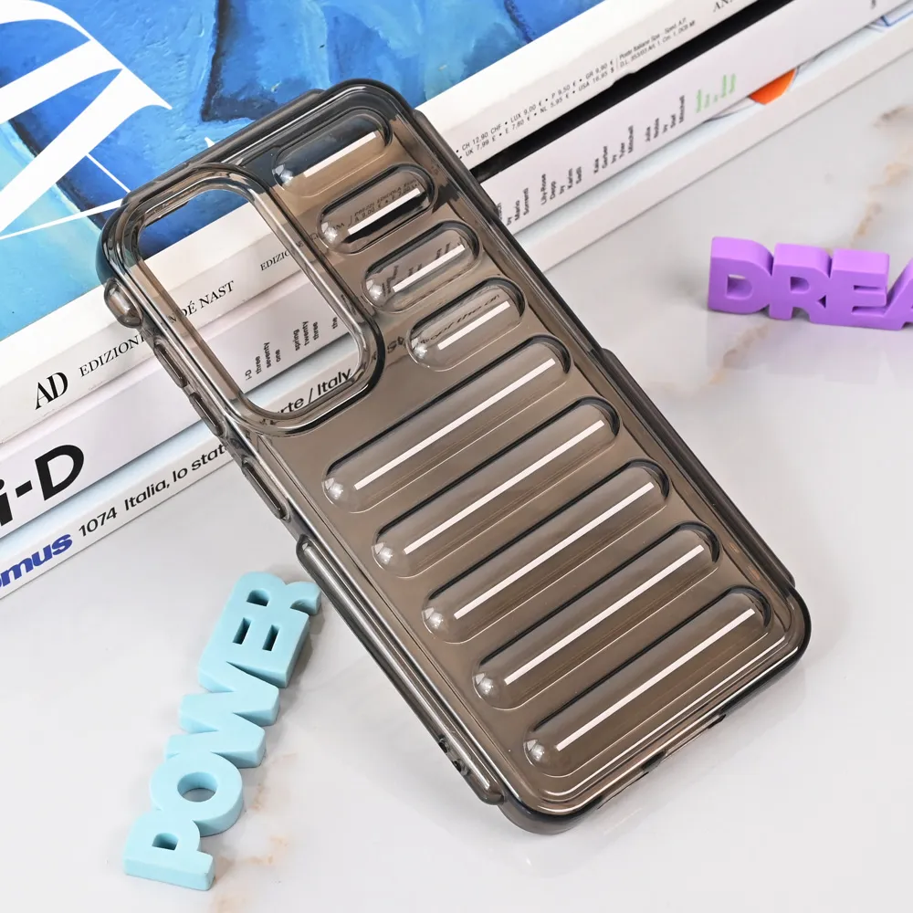 Maska Color Rib za Samsung Galaxy S24 siva