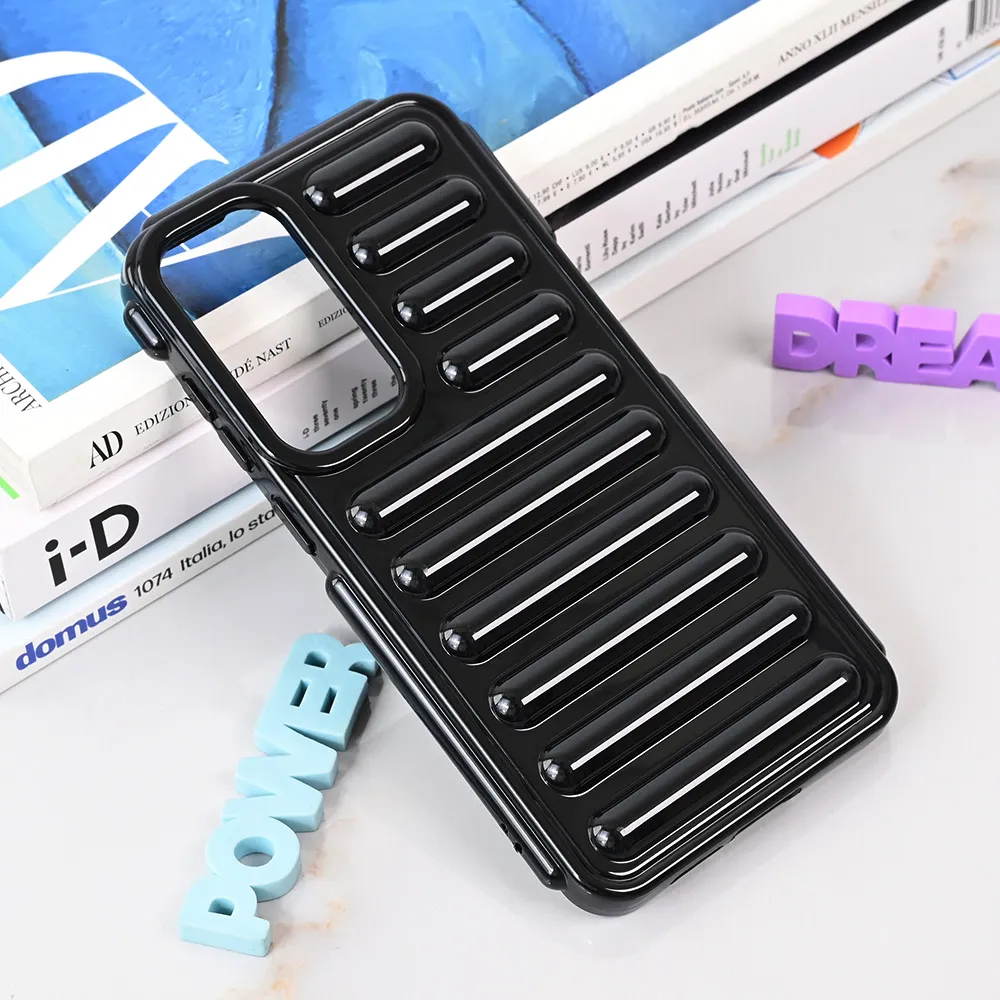 Maska Color Rib za Samsung Galaxy S24 Plus crna
