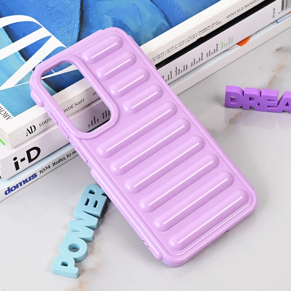 Maska Color Rib za Samsung Galaxy S24 Plus lila
