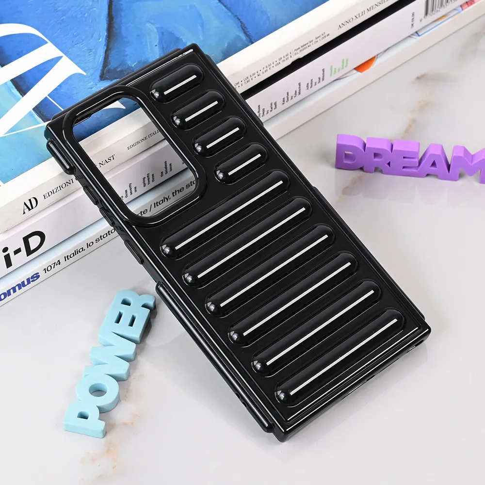 Maska Color Rib za Samsung Galaxy S24 Ultra crna