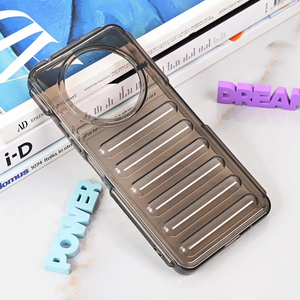 Maska Color Rib za Xiaomi Redmi A3 siva