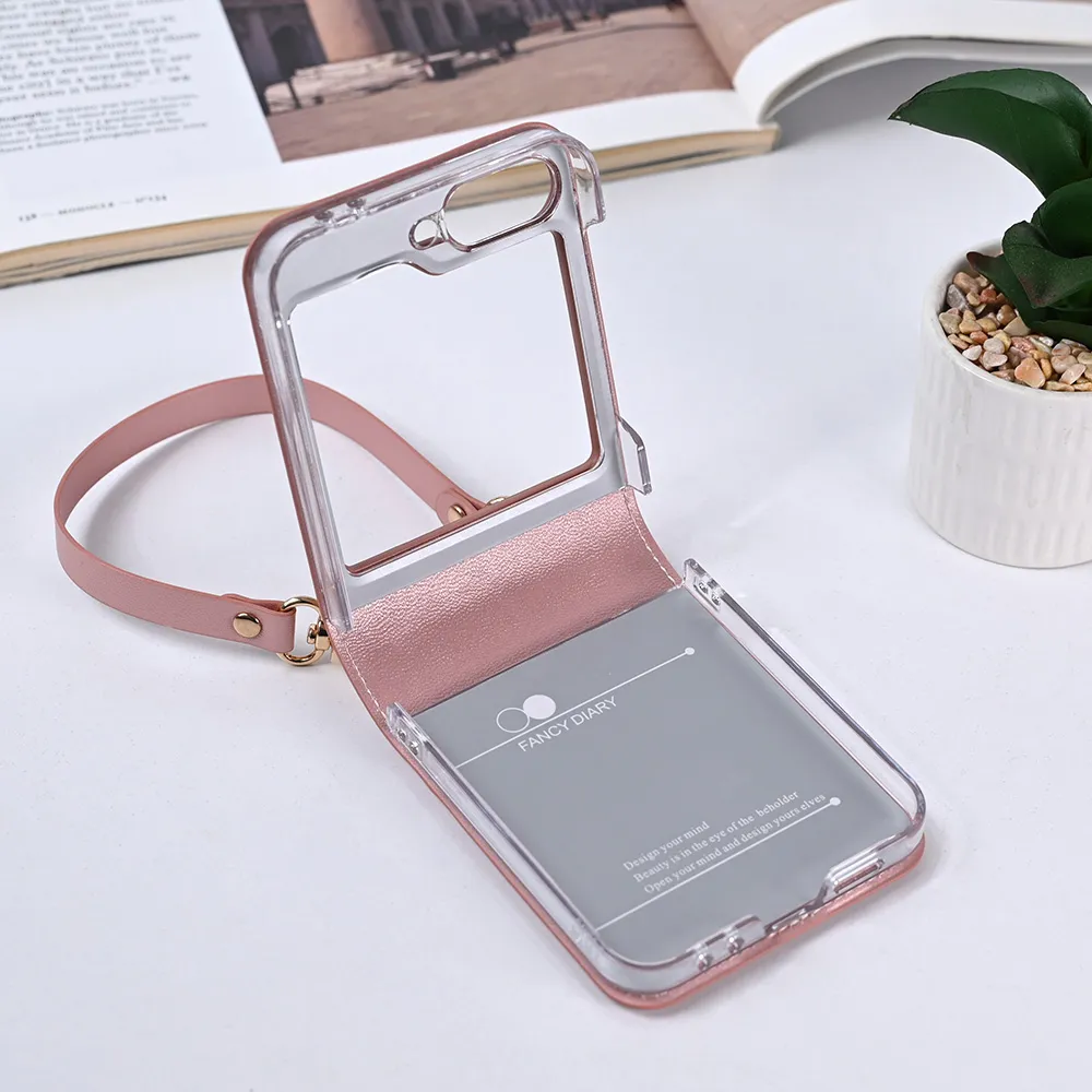 Maska Hanman Canvas ORG za Samsung F741B Galaxy Z Flip 6 roze