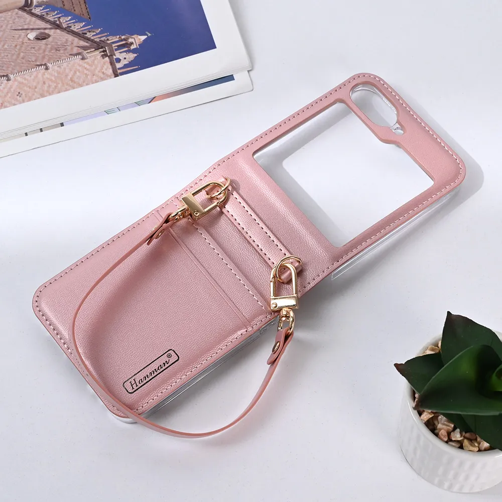 Maska Hanman Canvas ORG za Samsung F741B Galaxy Z Flip 6 roze